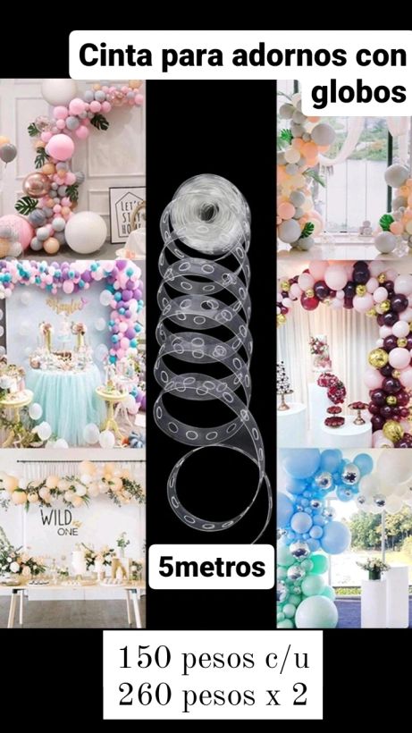 Para adornos con globos