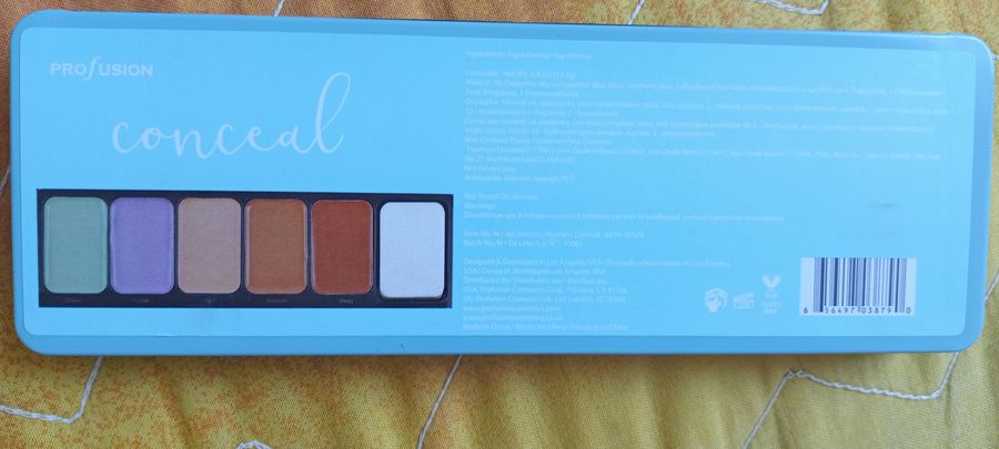 Paleta de correctores