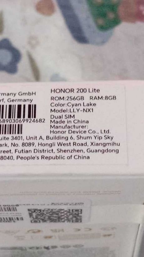 Honor 200 lite nuevo en caja