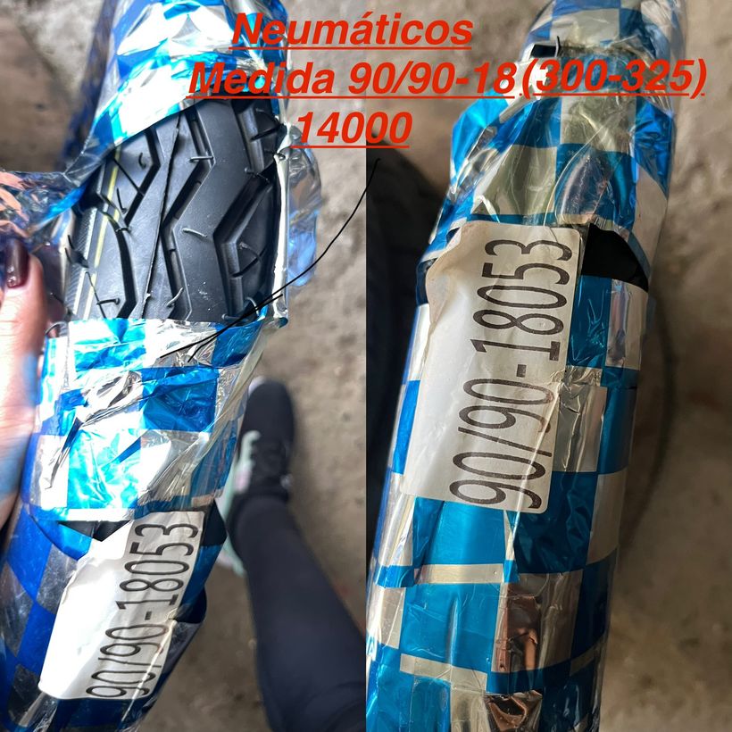 Gomas 18 para motos