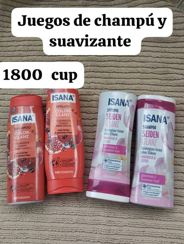 Juego de Champú y suavizante sin sal