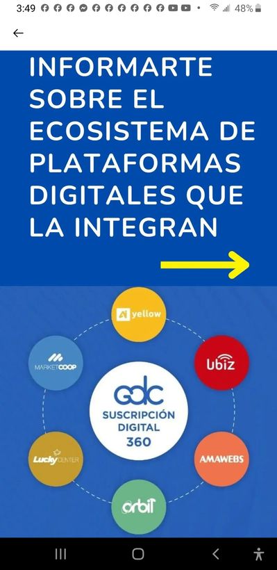 Suscripcion de publicidad digital 360
