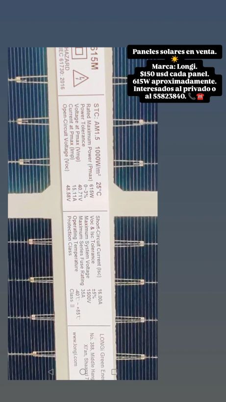 Paneles Solares Longi