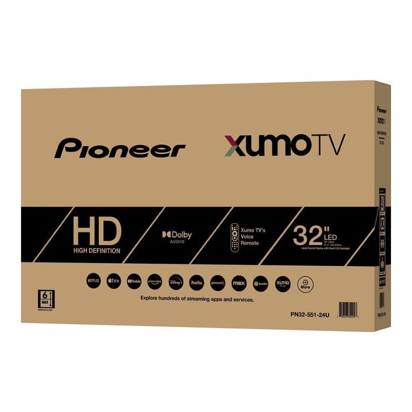 Smart TV Pioneer Xumo TV 32 pulgadas