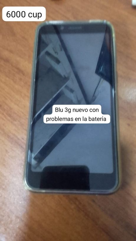 Blu nuevo unico detalle problema en la bateria
