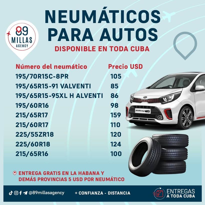 Neumáticos auto y moto