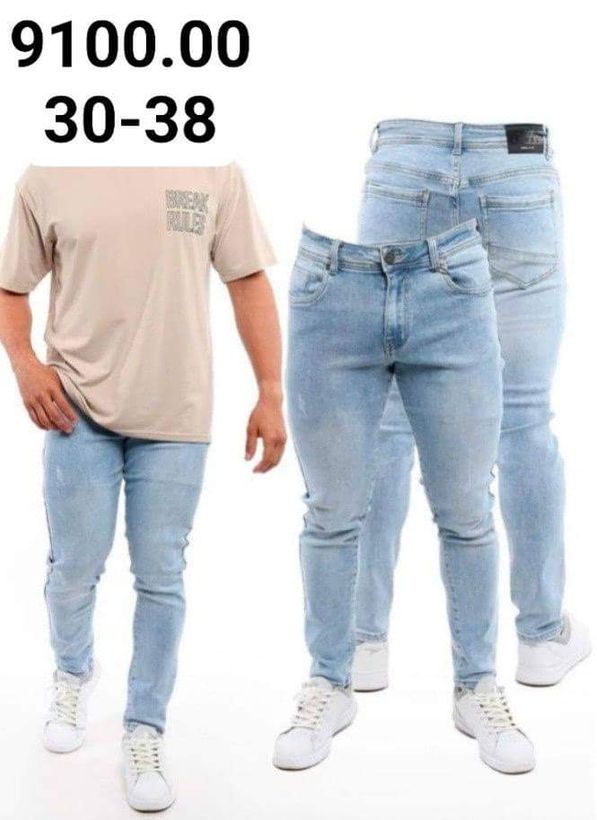 Pantalones de hombre mezclilla 