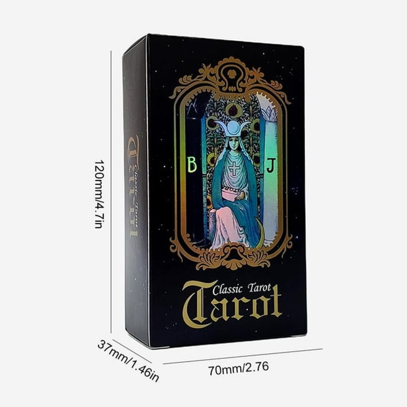 Tarot Rider Waite Ediccion Especial Versión Holográfica incluye una bolsa 