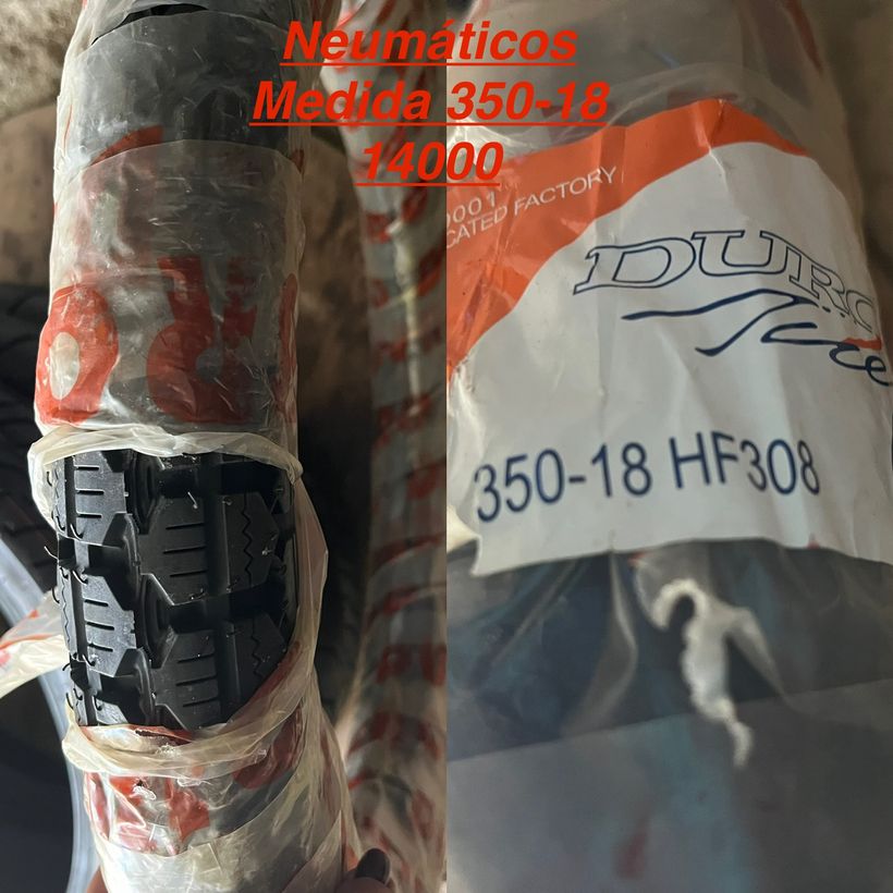 Gomas 18 para motos
