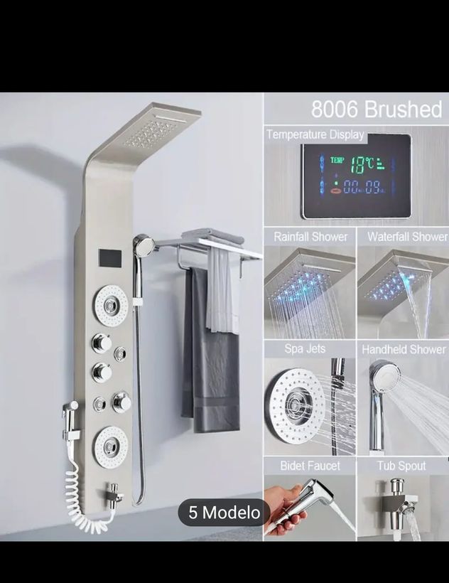 Columna de hidromasaje