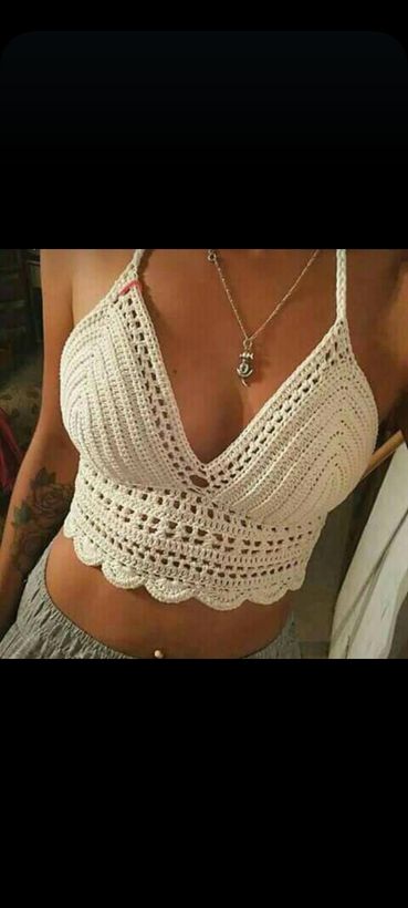 Blusas de mujer tejidas a crochet 