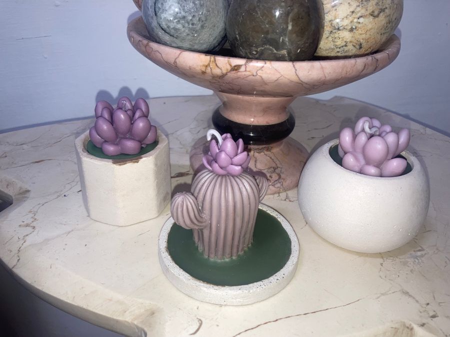 Velas aromáticas artesanales